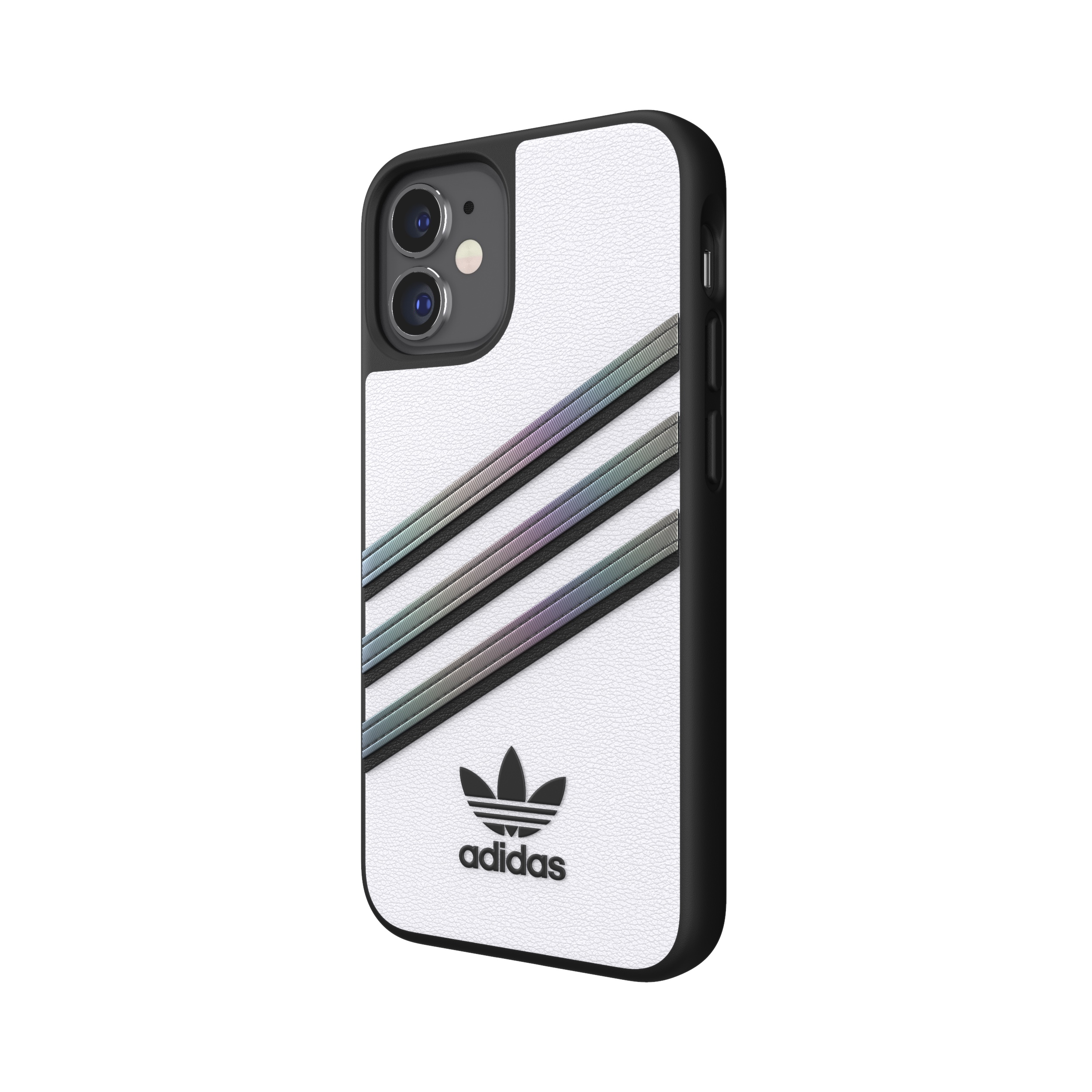 MINI, Case 12 WHITE Backcover, PU IPHONE Woman, APPLE, Moulded ADIDAS