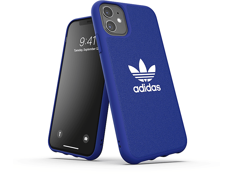 ADIDAS Moulded case CANVAS, Backcover, APPLE, IPHONE 11, BLUE