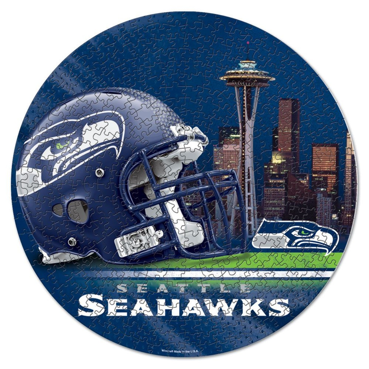 WINCRAFT Football 500 Teile Seattle NFL Seahawks Puzzle