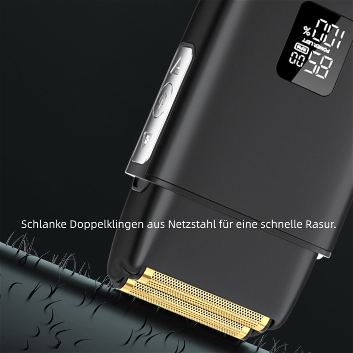 Haarschneide- flexible USB-Aufladung Anpassung, Schnitte, Präzise Rasierset: & grün BRIGHTAKE Haarschneider