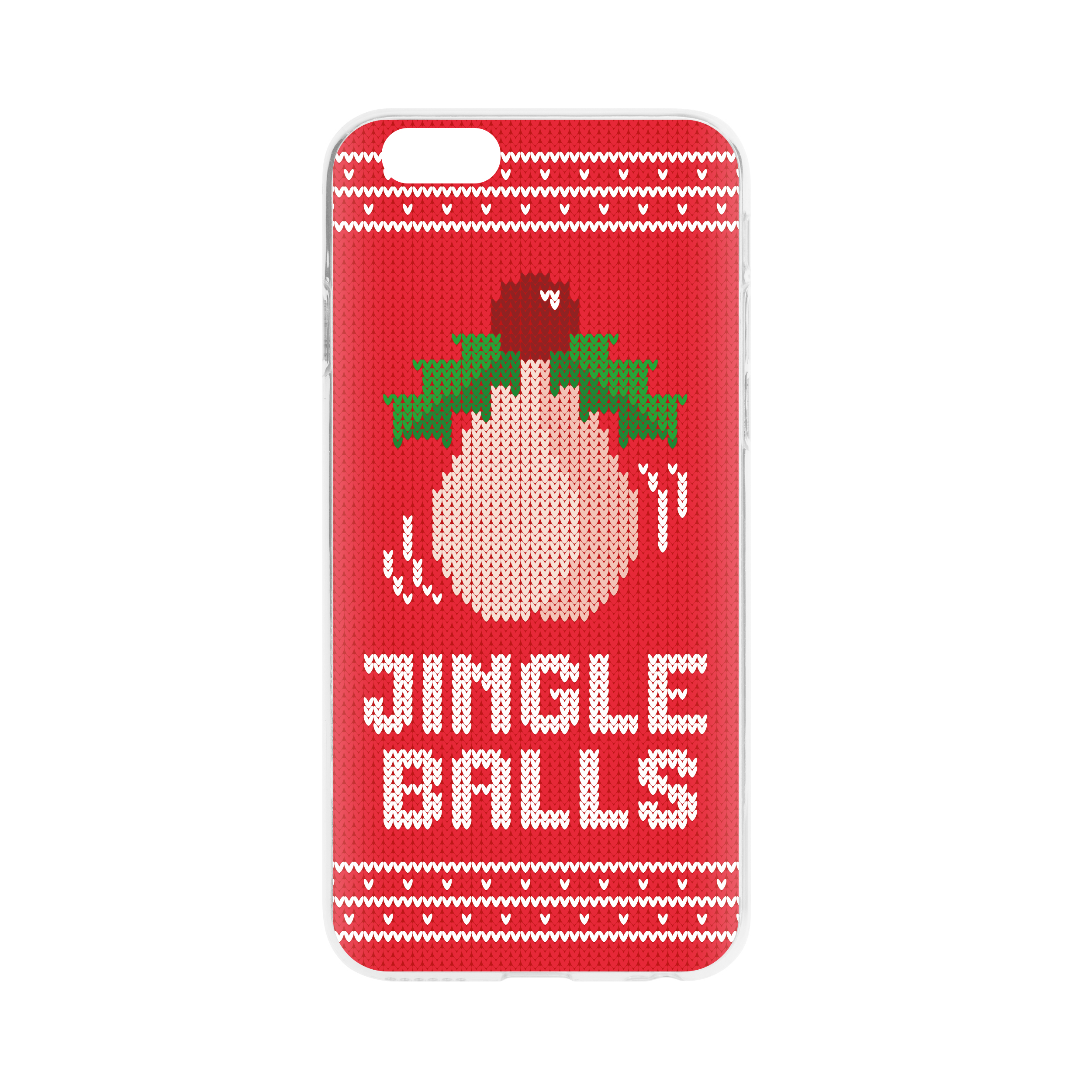 FLAVR Case Ugly Xmas Balls, Sweater Jingle COLOURFUL 6/6S, APPLE, IPHONE Backcover