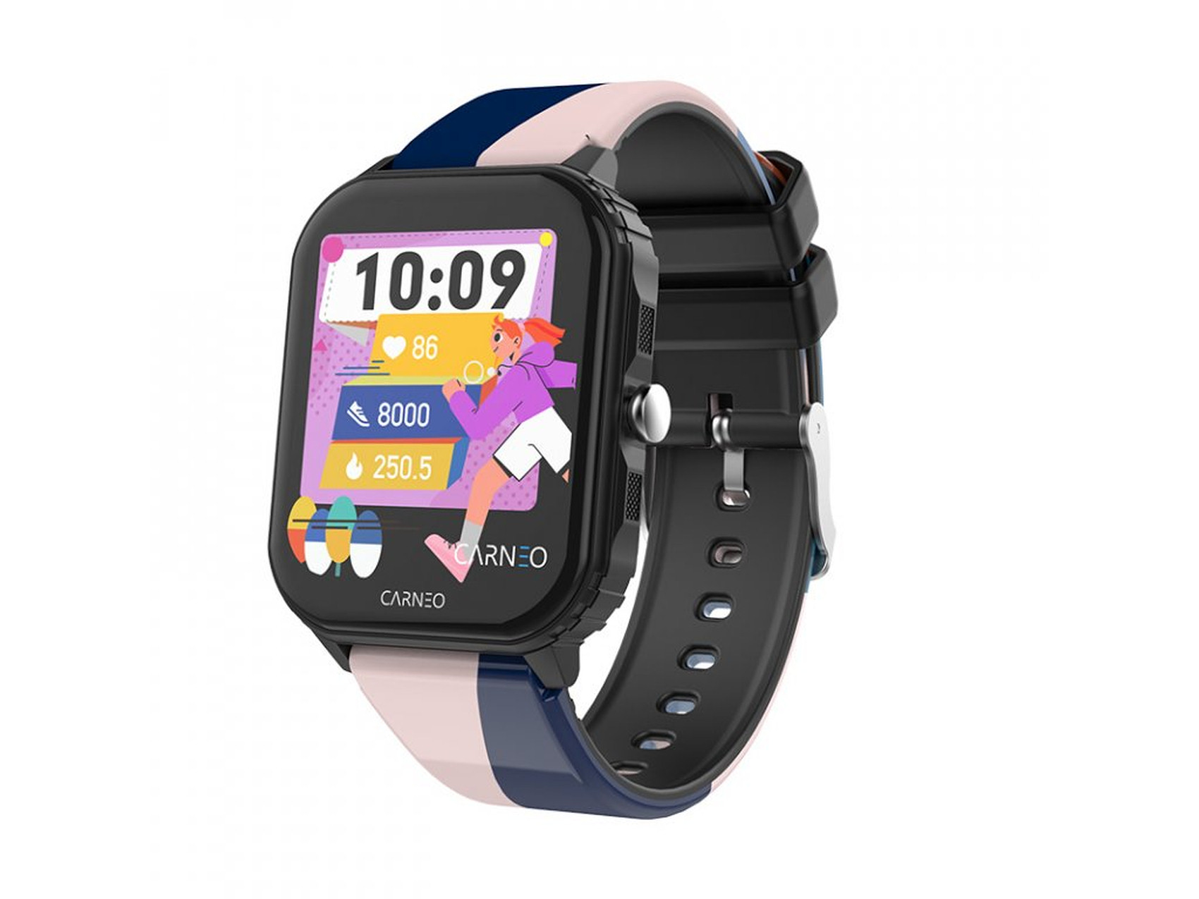 CARNEO TIK&TOK Black HR+ boy, 2nd gen. Smartwatch,