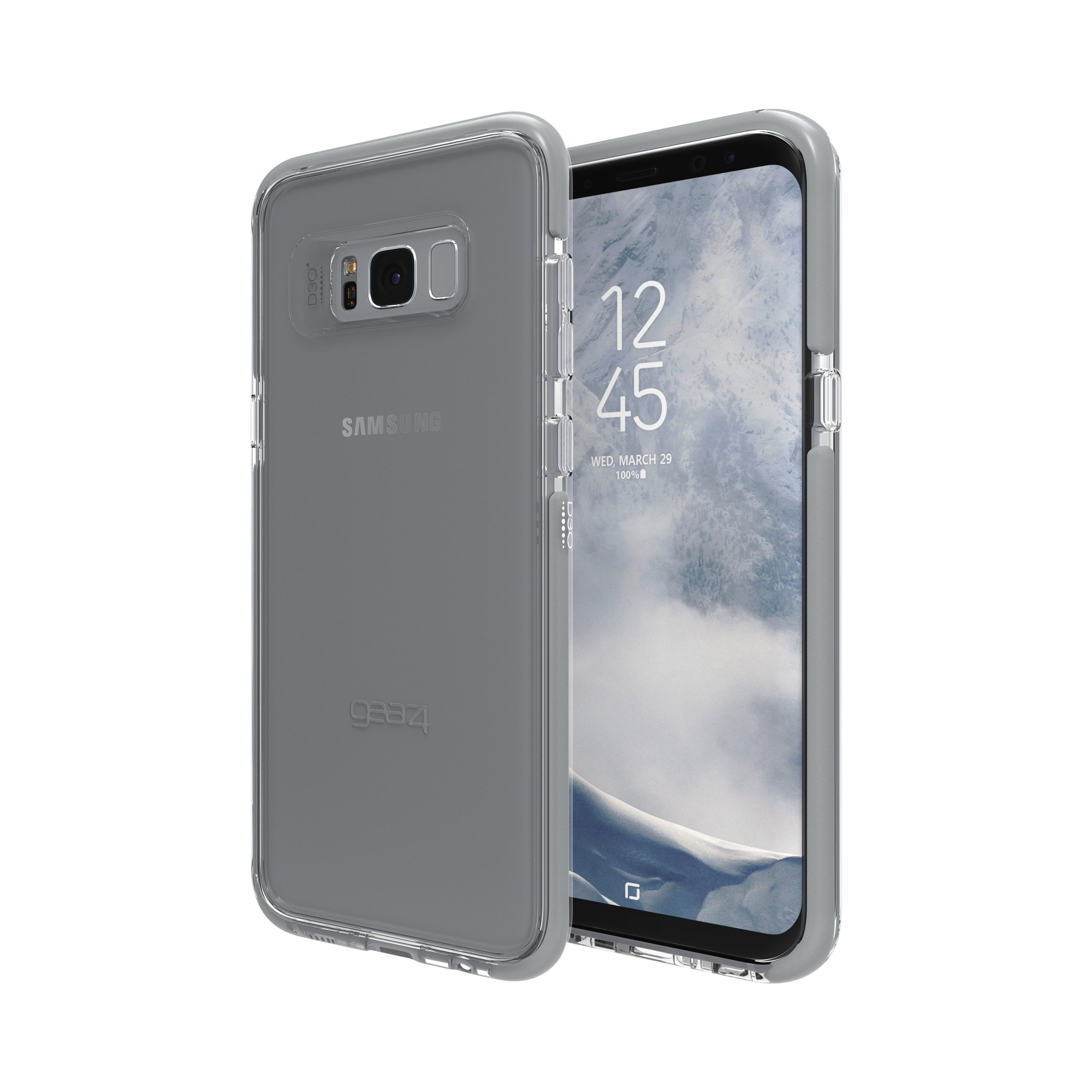 GEAR4 SILVER Backcover, S8+, GALAXY Piccadilly, SAMSUNG,