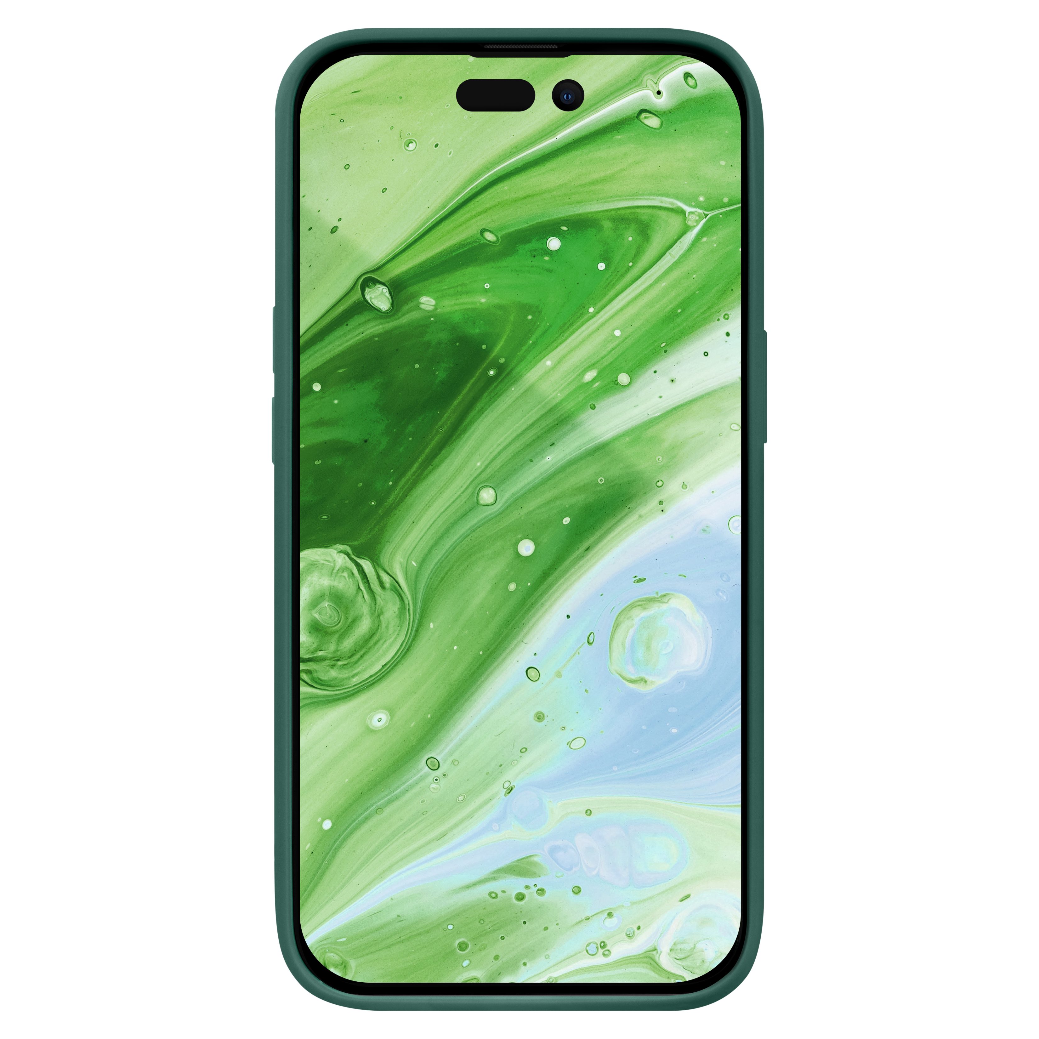 MAX, APPLE, Huex, 14 Backcover, IPHONE GREEN LAUT PRO