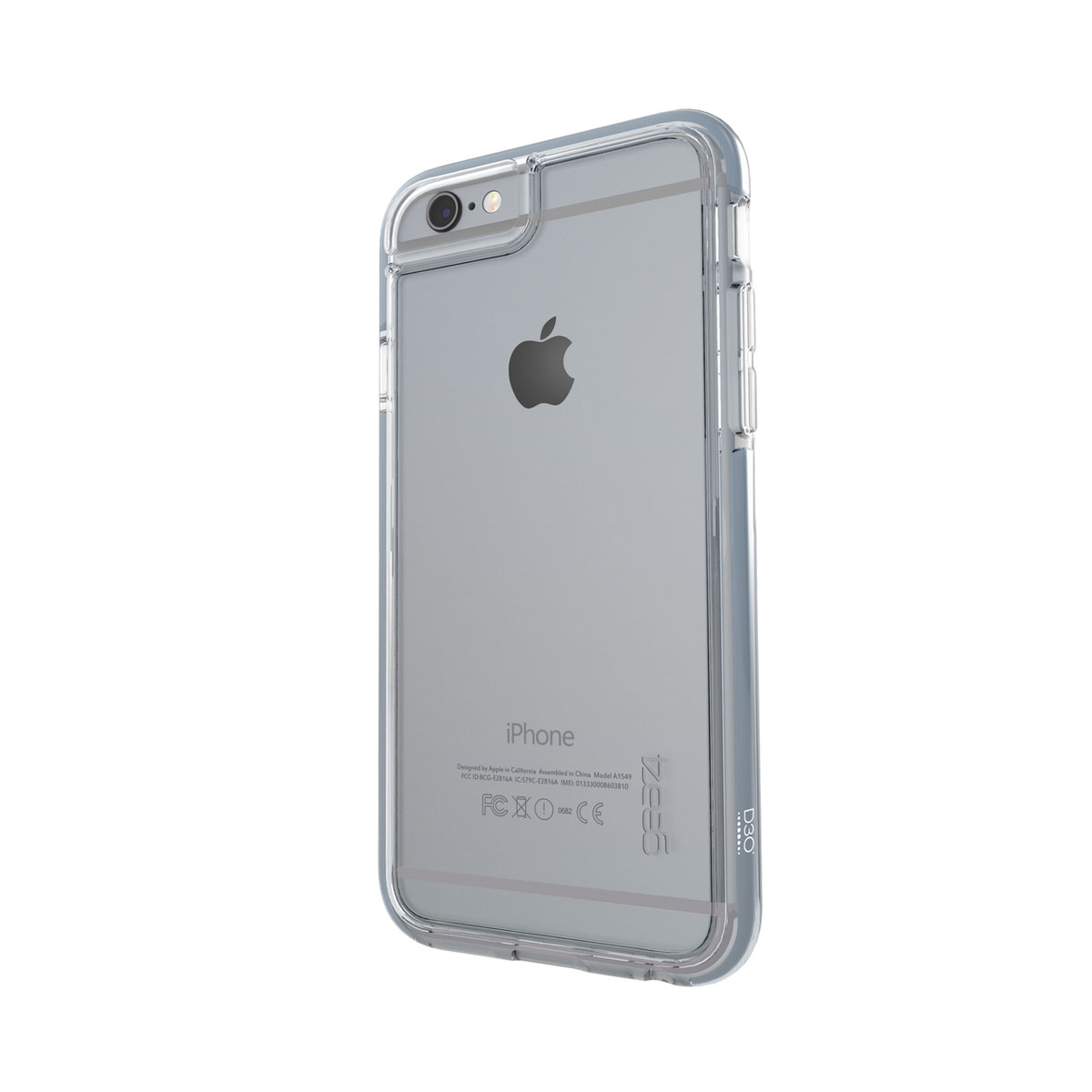 GEAR4 6/6S APPLE, PLUS, Backcover, GREY Piccadilly, IPHONE