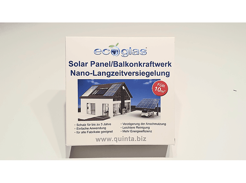 ECOGLAS Nano Langzeit Versiegelung Solarpanel