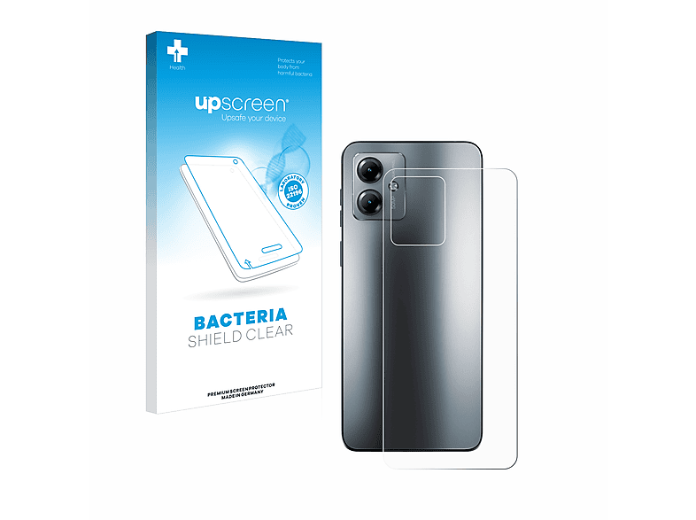 UPSCREEN Schutzfolie(für Motorola antibakteriell Moto G14) klare