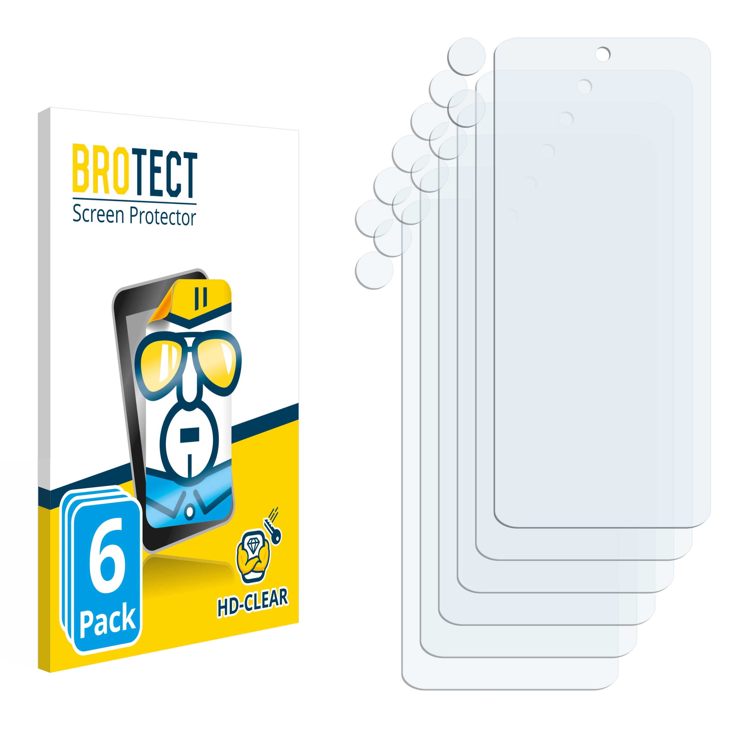 BROTECT 6x klare Schutzfolie(für Moto G14) Motorola