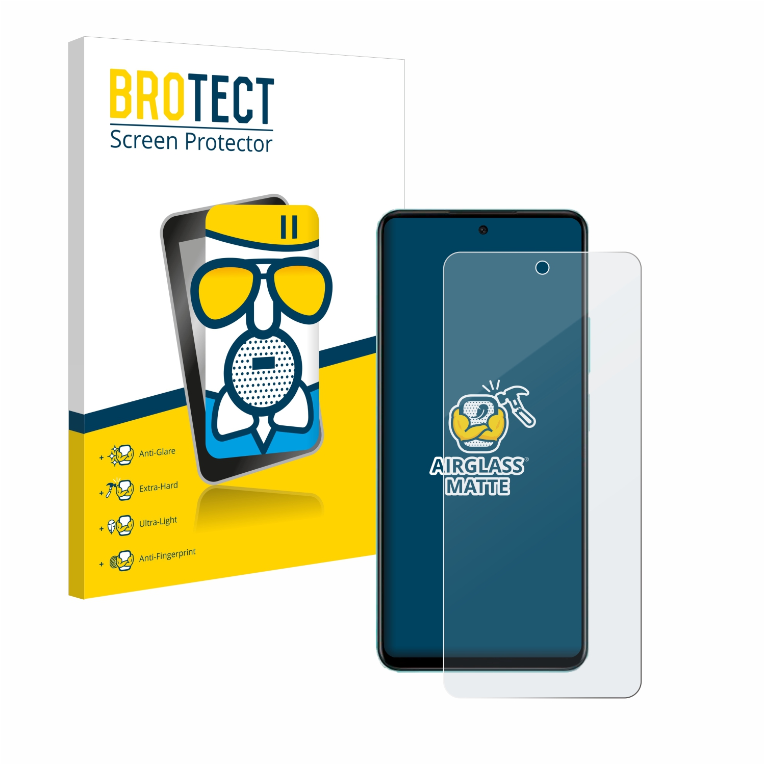 BROTECT Airglass matte Schutzfolie(für Oppo A2)