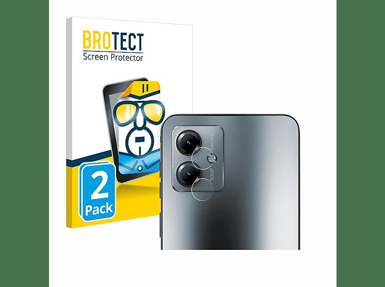 BROTECT 2x G14) klare Motorola Moto Schutzfolie(für