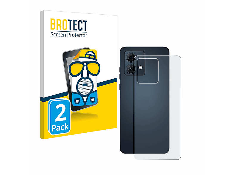BROTECT 2x matte Schutzfolie(für Motorola Moto G84)