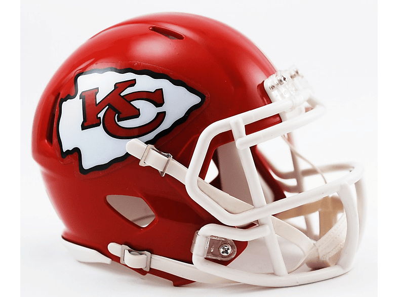 Kansas City Chiefs NFL Football Mini Helm SPEED