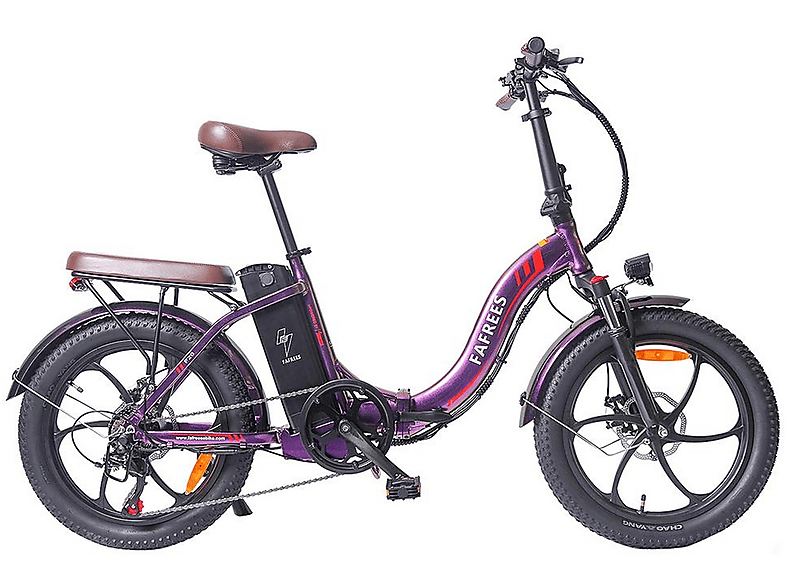 Fafrees F20+ 20 Zoll Falt E-Bike - 250W Motor, 36V 20Ah, 25km/h, Fatbike
