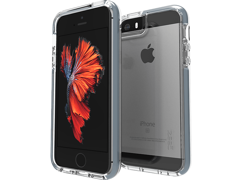 GEAR4 Piccadilly, Backcover, APPLE, IPHONE 5/5S/SE, GREY MediaMarkt