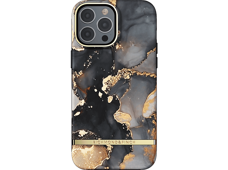 RICHMOND & FINCH Gold Beads iPhone 13 Pro Max, Backcover, APPLE, IPHONE 13 PRO MAX, BLACK