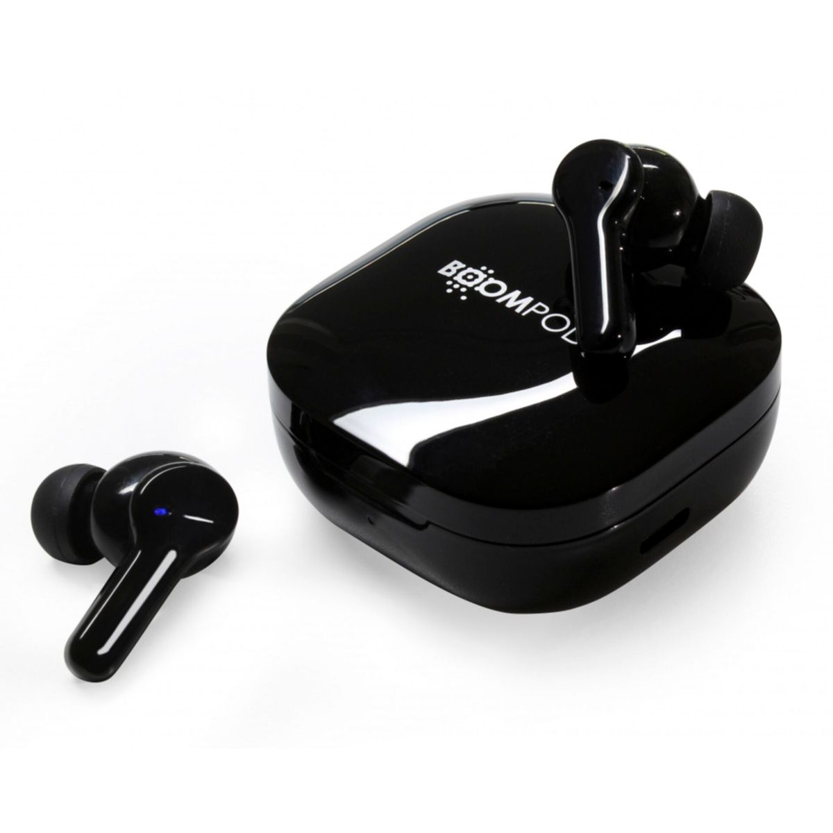 BOOMPODS Bassline Compact Black, schwarz In-ear Kopfhörer