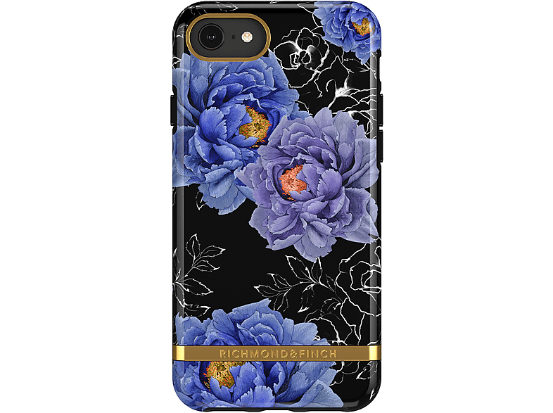RICHMOND & FINCH Blooming Gold Backcover, Peonies IPHONE APPLE, - Details, 6/6S/7/8/SE20/SE22, COLOURFUL