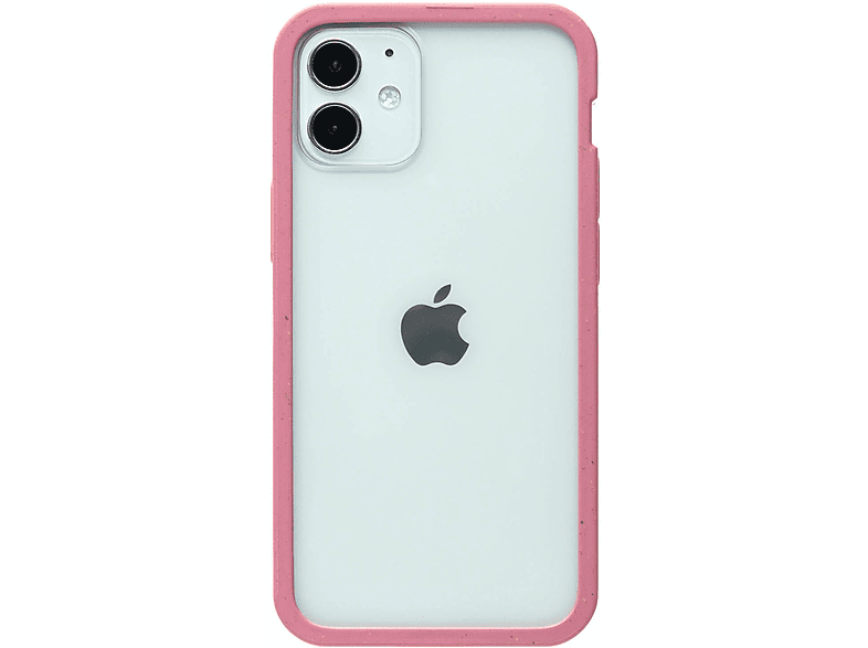 PELA CASE Clear Eco-Friendly Case, PINK APPLE, 12 MINI, Backcover, IPHONE