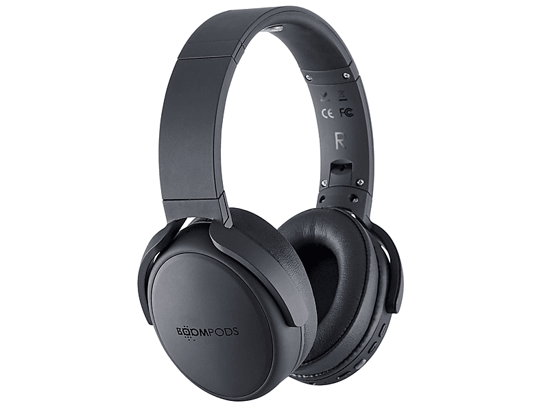 BOOMPODS Headpods Pro Bluetooth Black, On-ear Kopfhörer schwarz