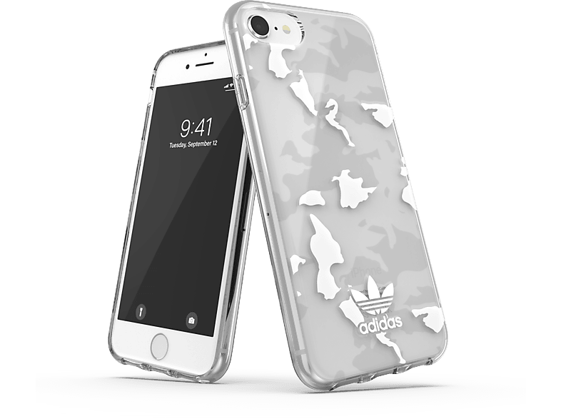 ADIDAS Snap Case Camo Clear AOP, Backcover, APPLE, IPHONE 6/6S/7/8/SE20/SE22, CLEAR | Backcover