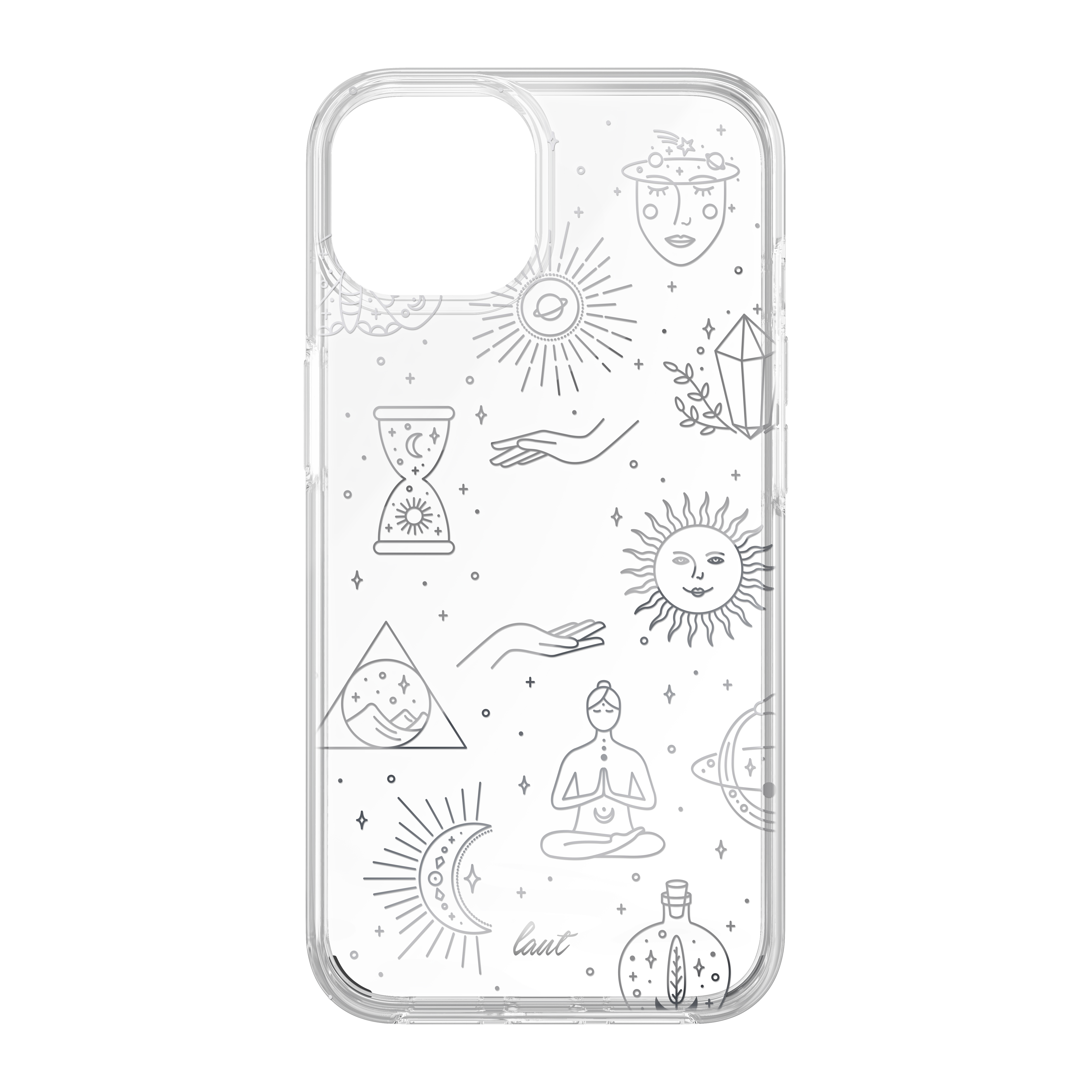LAUT Namaste, Backcover, APPLE, IPHONE 13, CLEAR