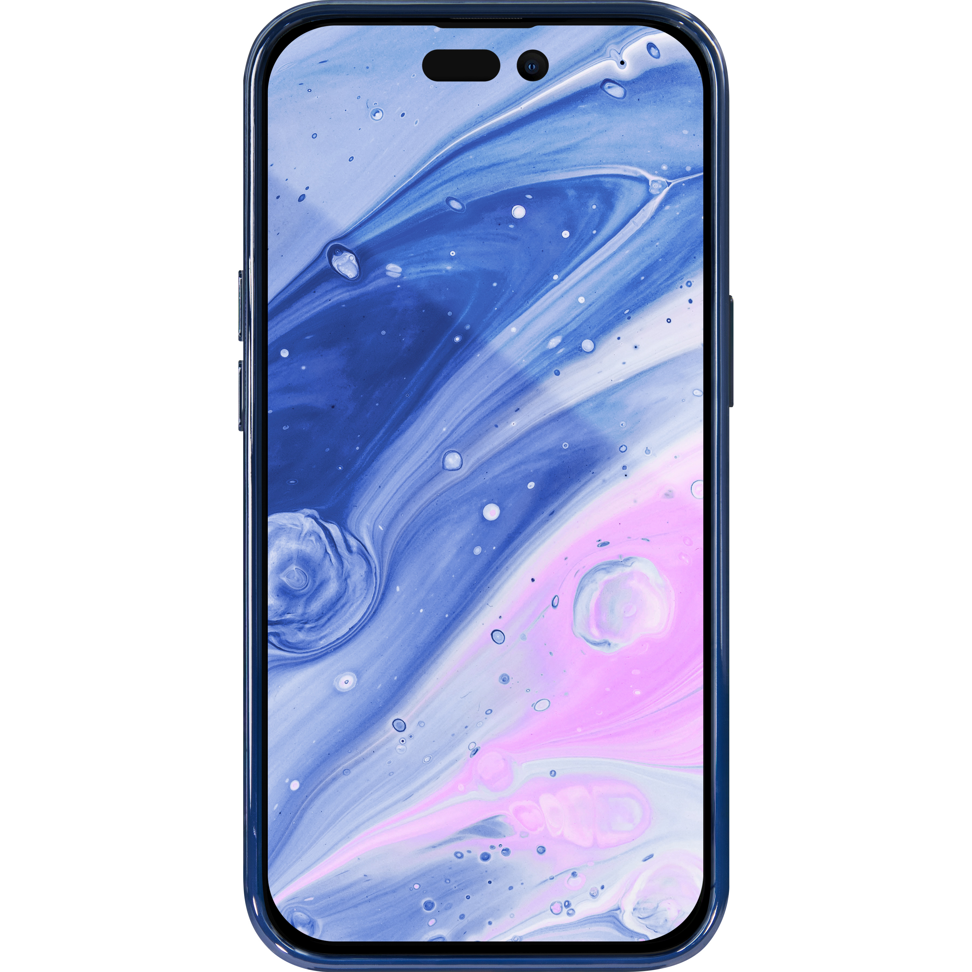LAUT Huex Reflect, 14 PRO APPLE, Backcover, BLUE MAX, IPHONE