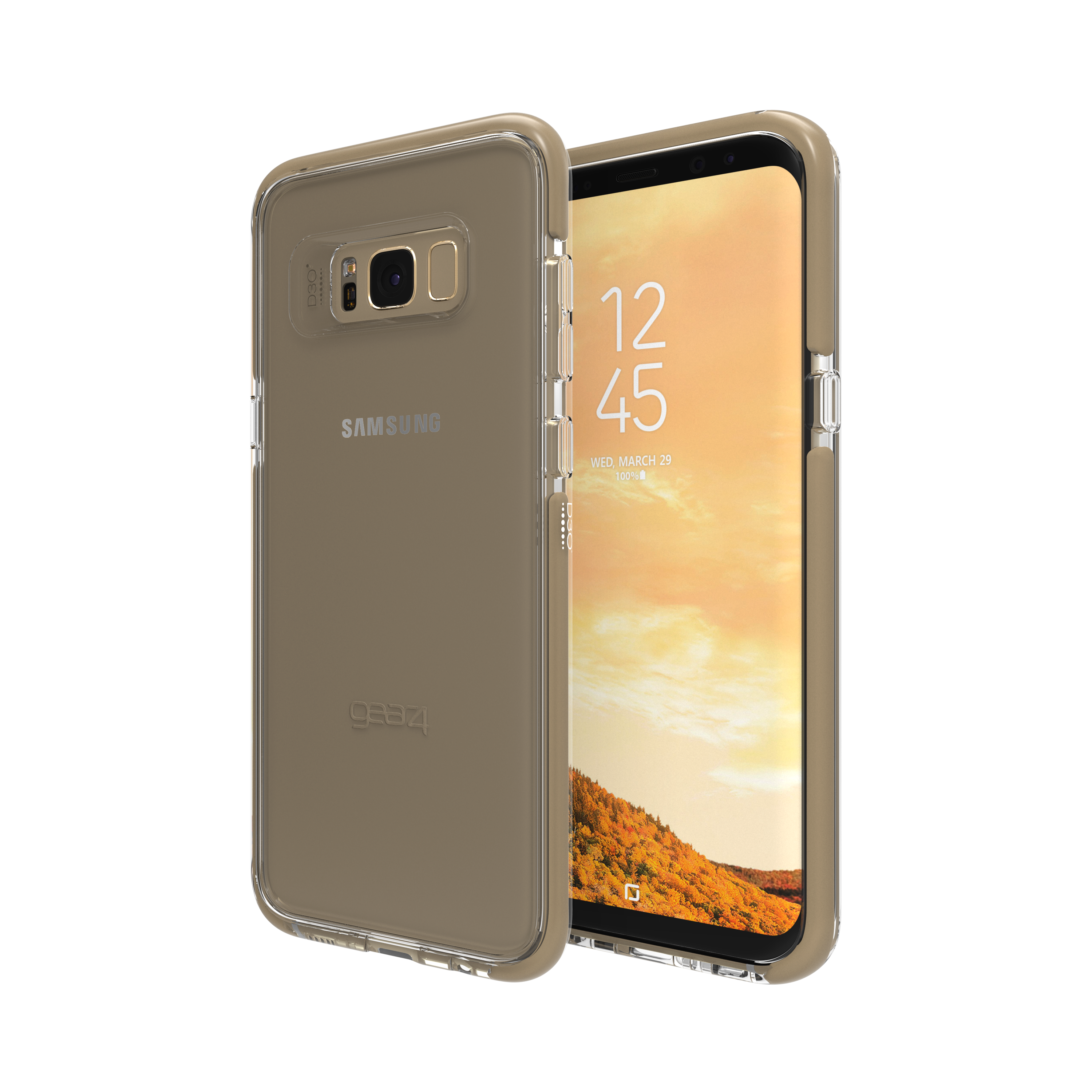 GEAR4 Backcover, GOLD GALAXY Piccadilly, S8+, SAMSUNG,