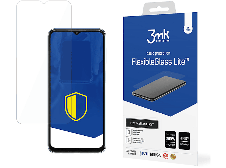 3MK Samsung Galaxy A23 4G A23 Samsung Lite Glas(für Galaxy 3mk FlexibleGlass Samsung 4G) 