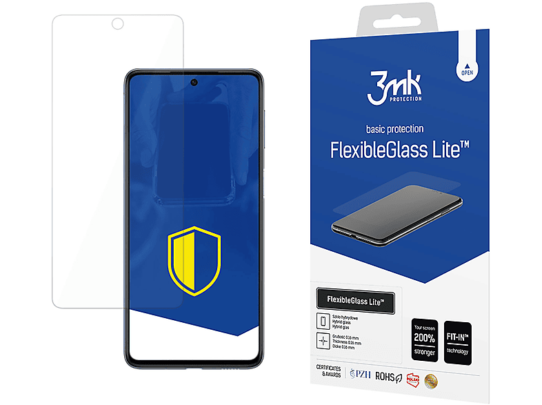 3MK Samsung Galaxy M53 5G - 3mk FlexibleGlass Lite Glas(für Samsung Samsung Galaxy M53 5G)