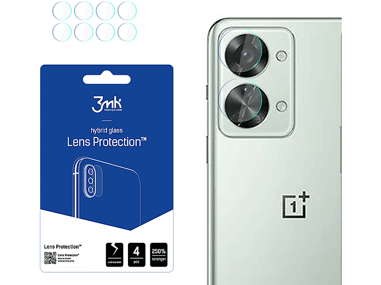 3MK OnePlus Nord 2T - 3mk Folie(für OnePlus Nord OnePlus Protection Lens 2T)