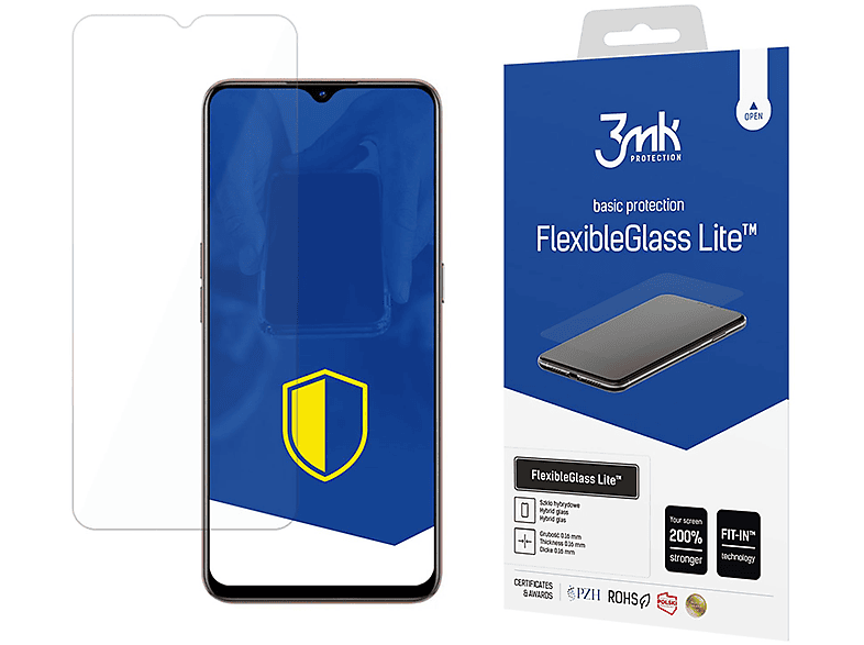 FlexibleGlass Lite A73) - Glas(für Oppo A73 Oppo Oppo 3mk 3MK