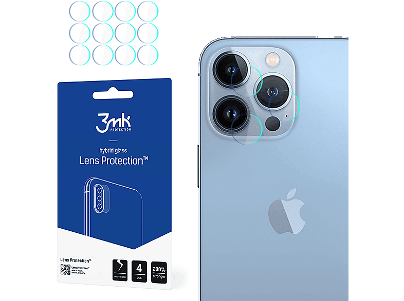 3MK Apple iPhone 13 Pro Max - 3mk Lens Protection Glas(für Apple Apple iPhone 13 Pro Max)