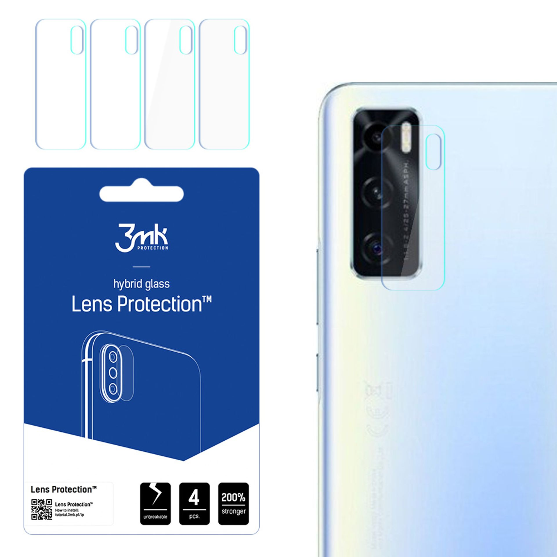 Lens Y70) Vivo Vivo - Protection Y70 3mk 3MK Vivo Folie(für