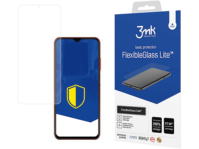 12P) 3MK 3mk Ulefone FlexibleGlass - Note Glas(für 12P Ulefone Note Lite Ulefone