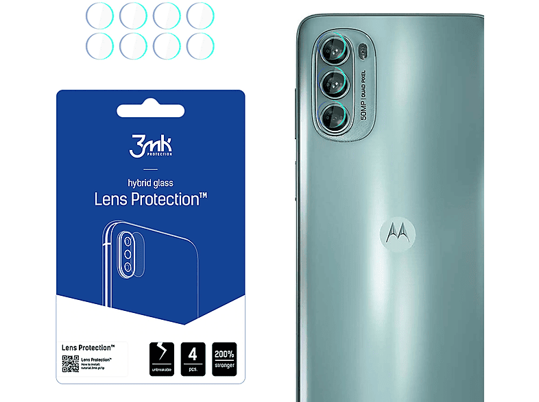 3MK Motorola Moto G62 5G - 3mk Lens Protection Folie(für Motorola Motorola Moto G62 5G)