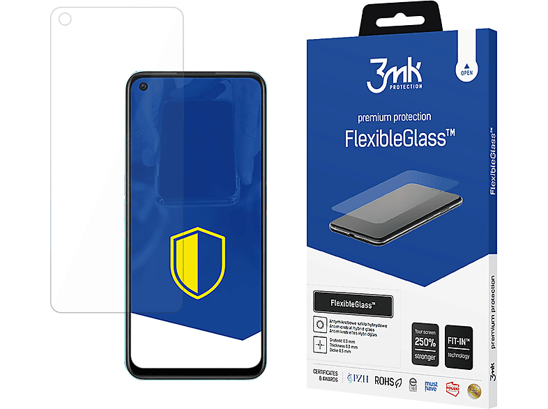 3MK OnePlus Nord CE 2 Lite 5G - 3mk FlexibleGlass Glas(für OnePlus OnePlus Nord CE 2 Lite 5G)