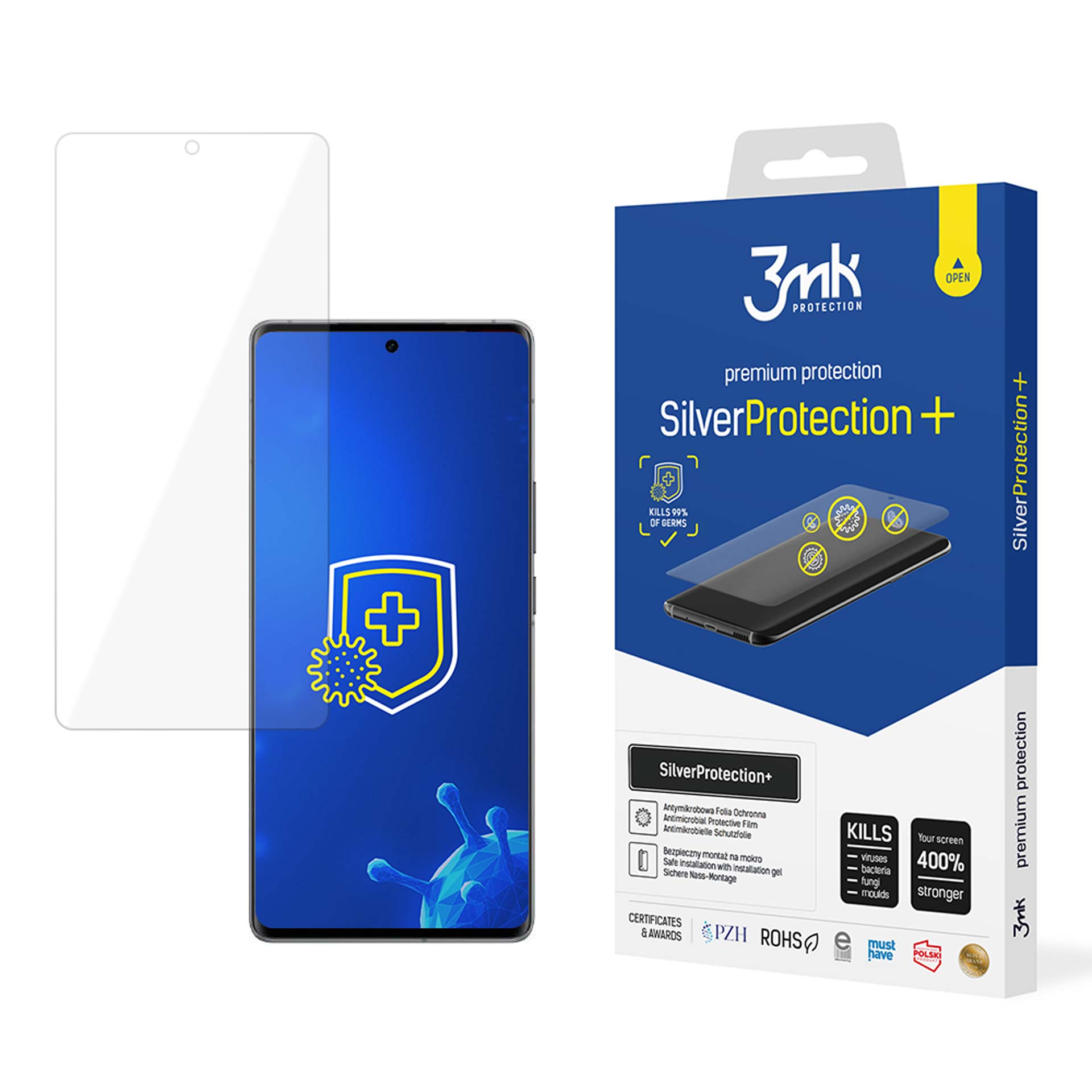 3MK Vivo X90 - 3mk Glas(für SilverProtection+ X90) Vivo Vivo