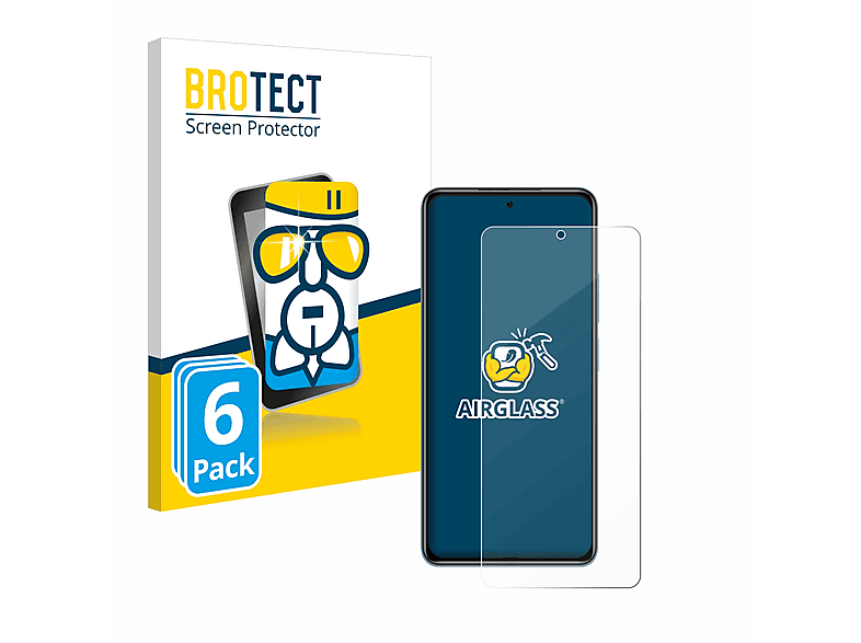 BROTECT Airglass Schutzfolie(für 6x F3) klare Poco Xiaomi