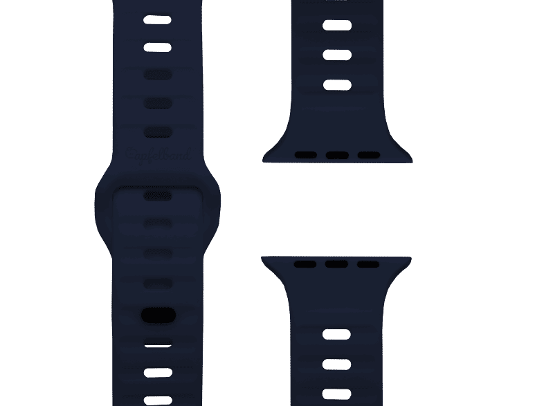 APFELBAND Silikonarmband 9 Ersatzarmband, 40mm SE, Mitternacht und Series \