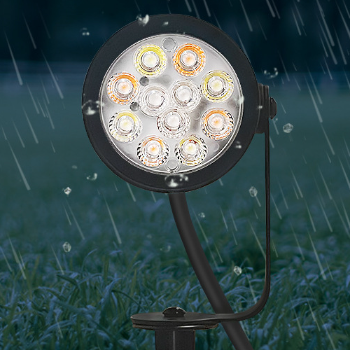 Wandlampe UWOT Design mit für für Garten Schlichte Perfekt - Wandleuchte wasserdichtem den Hof