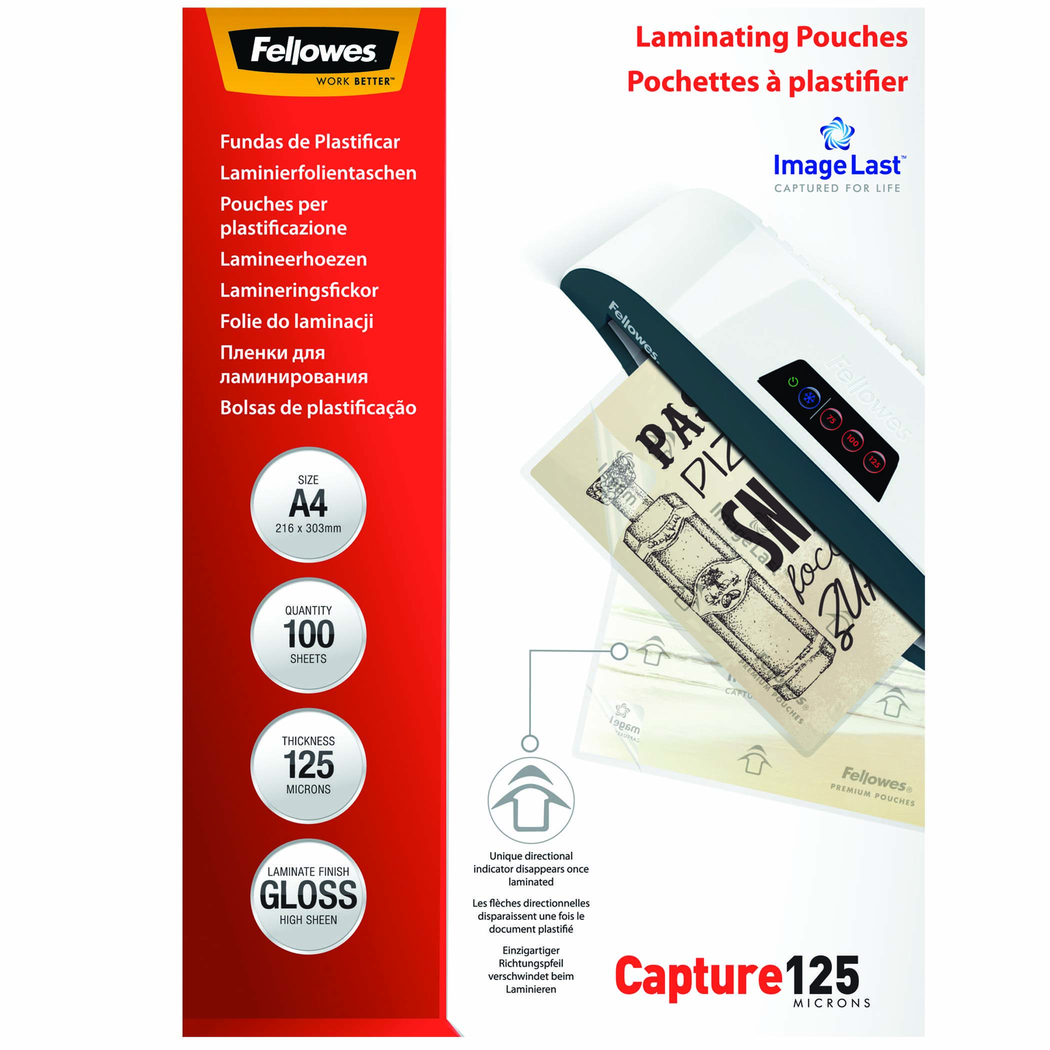 FELLOWES Premium Fogli per plastificazione