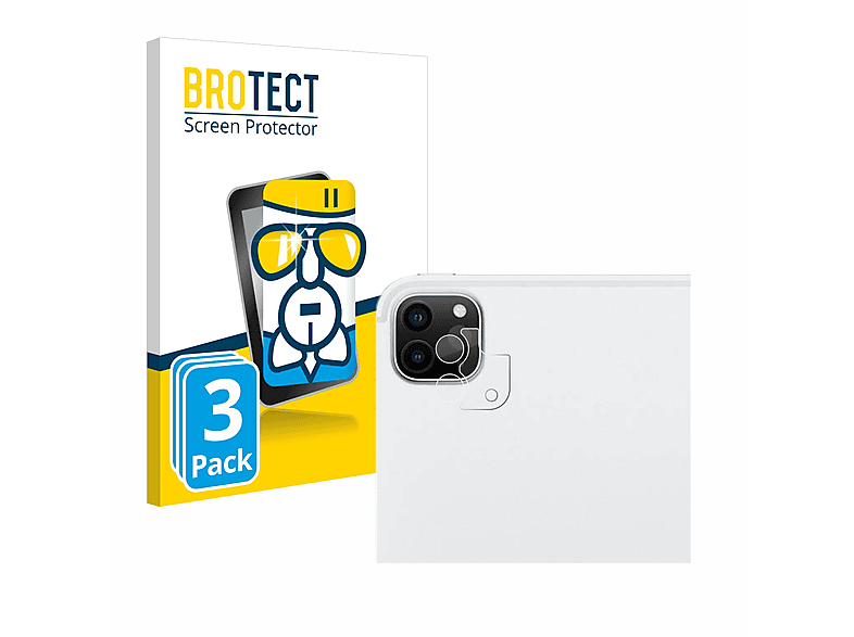 BROTECT 3x Airglass klare Schutzfolie(für Apple iPad Pro 12.9\