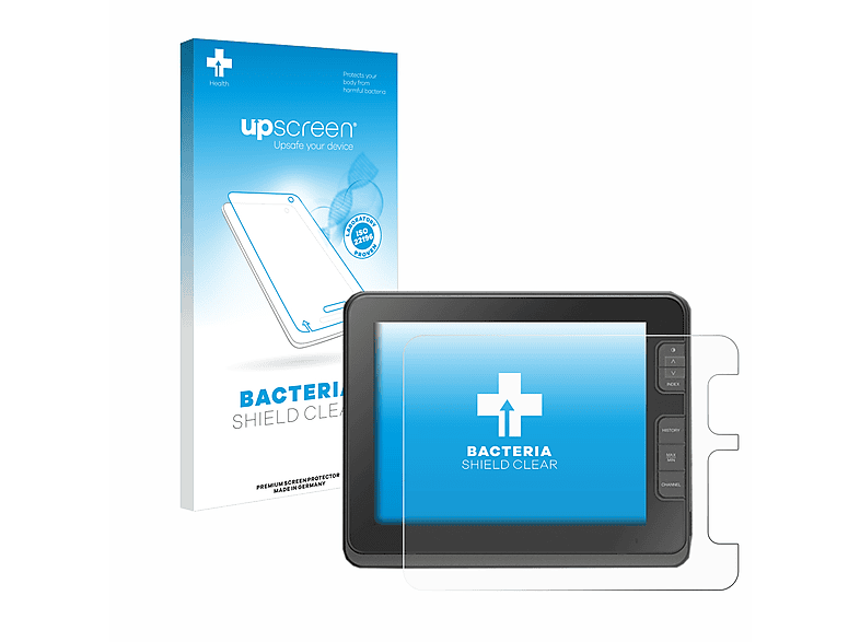 UPSCREEN antibakteriell 3001) klare Schutzfolie(für WSX Bresser