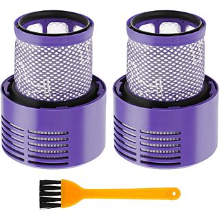 Accesorio aspirador - INF Pack 3 recambios de postfiltro para Dyson V10 / SV12  Azul / Naranja