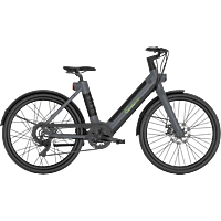 MediaMarkt SACHSENRAD xBird Urban 26" E-City-Bike C6F Connect met diefstalbeveiligingsAPP, LCD-scherm en LED-verlichting E-Bike grijs aanbieding