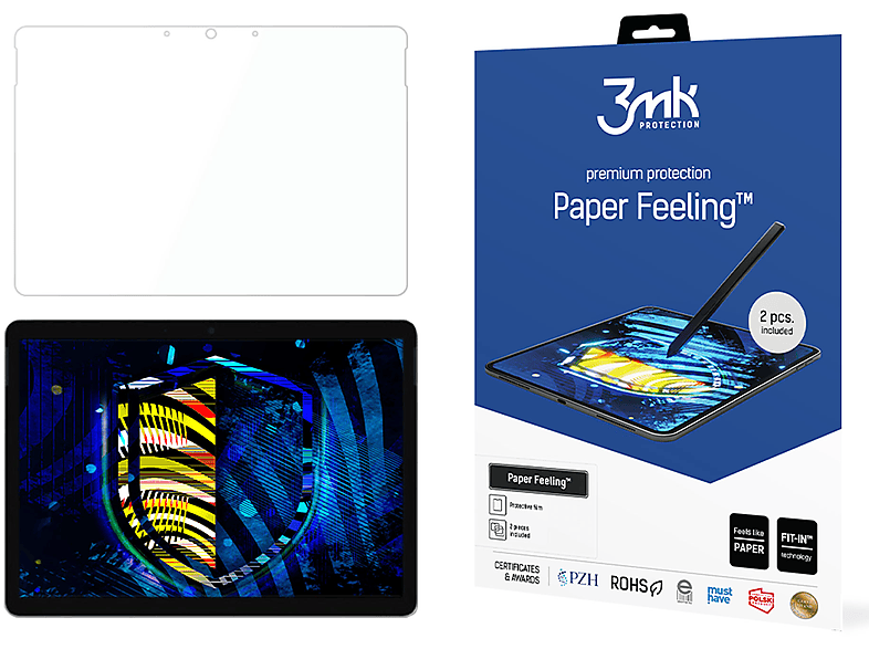 2) 3mk Microsoft 11\'\' 3MK Go Microsoft Feeling Paper Go Folie(für 2 Surface Surface - Microsoft