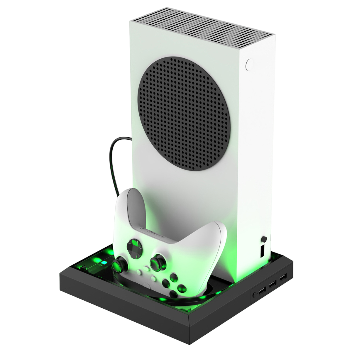 RESPIEL Griff LED Host Contoller, beleuchtete für Zubehor Xbox RGB farbig Ständer, Konsolenzubehör, Basis
