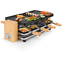 MediaMarkt PRINCESS 162918 Raclette Zwart, Hout aanbieding