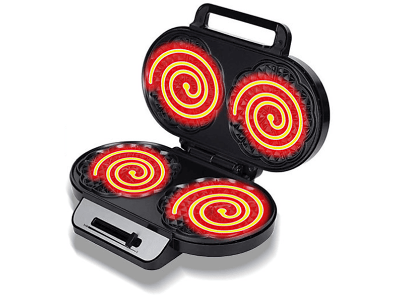 UWOT Herzförmiger TellerSandwichMaker Leichter DoppeldeckerSnack