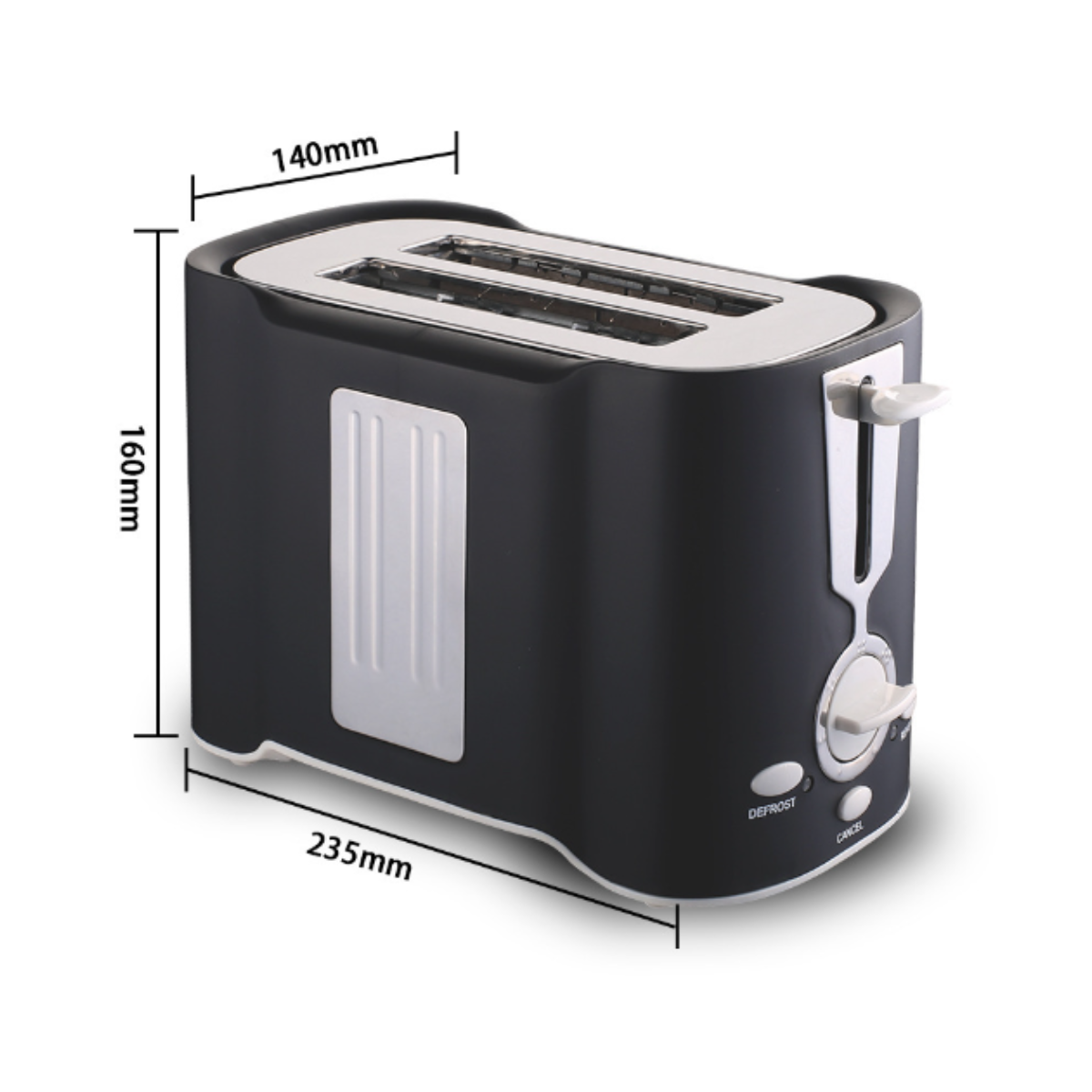 UWOT Kleiner Toaster: und - Perfekt für für Vollautomatischer Frühstücksofen zuhause Toasts! Brotmaschine Brote kleine